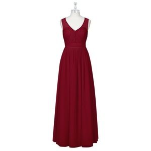Azazie Raquel dress in Burgundy